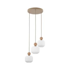 Lustr na lanku BALLO 3xE14/10W/230V béžová 11050 obraz