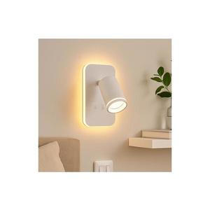 LED Nástěnné bodové svítidlo PIPE 1xGU10/10W/230V + LED/6W bílá ML2082 obraz