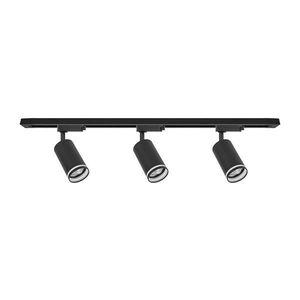 Bodové svítidlo v lištovém systému PIPE 3xGU10/10W/230V černá ML2083 obraz