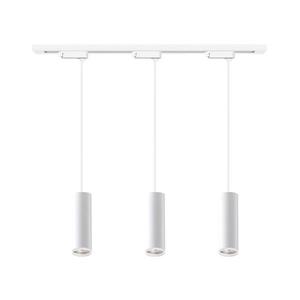 Lustr na lanku v lištovém systému PIPE 3xGU10/10W/230V bílá ML2080 obraz