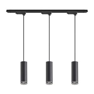 Lustr na lanku v lištovém systému PIPE 3xGU10/10W/230V černá ML2079 obraz