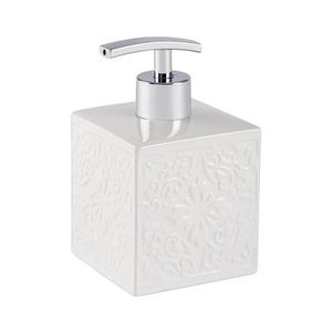 WENKO 22650100 - Dávkovač mýdla CORDOBA 500 ml bílá 22650100 obraz