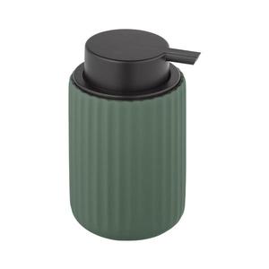 WENKO 24807100 - Dávkovač mýdla BELLUNO 8x13, 5 cm zelená/černá 24807100 obraz