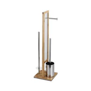 WENKO 24391100 - WC kartáč RIVALTA 18x70 cm hnědá/bílá/černá 24391100 obraz