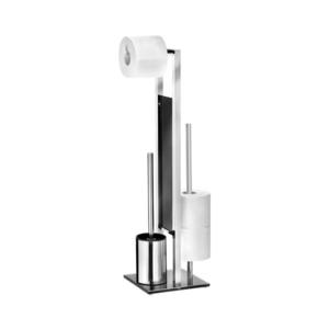 WENKO 22983100 - WC štětka RIVALTA 18x70 cm nerez/stříbrná/černá 22983100 obraz