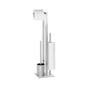WENKO 21564100 - WC štětka RIVALTA 18x70 cm nerez/stříbrná/bílá/černá 21564100 obraz