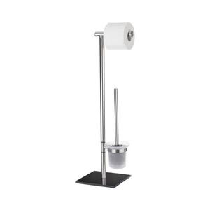 WENKO 20391100 - WC štětka LIMA 23, 5x69 cm nerez/satin/černá 20391100 obraz