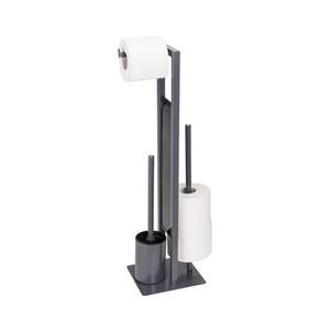 WENKO 25552100 - WC štětka RIVALTA 18x70 cm šedá/černá 25552100 obraz