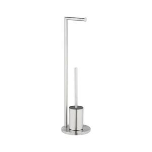 WENKO 25676100 - WC set FERLA 18x69, 5 cm nerez/satin 25676100 obraz