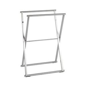 WENKO 22476100 - Stojan na ručníky LAVA 53, 5x80, 5 cm nerez/stříbrná 22476100 obraz