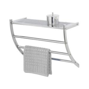 WENKO 15578100 - Stojan na ručníky PESCARA 56x46 cm lesk. chrom 15578100 obraz