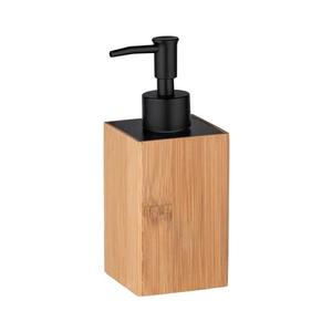 WENKO 23984100 - Dávkovač mýdla PADUA 210 ml hnědá/černá 23984100 obraz