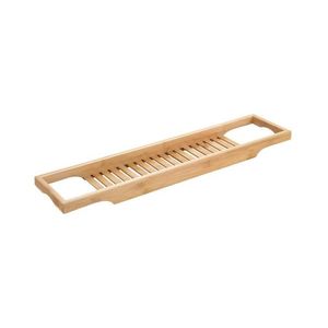 WENKO 24750100 - Polička do vany BAMBUSA 70x16 cm hnědá 24750100 obraz