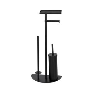 WENKO 26060100 - WC set COSENZA 32, 5x72 cm černá 26060100 obraz