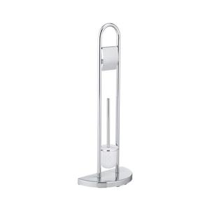 WENKO 16608100 - WC štětka COSENZA 33x84 cm lesk. chrom/satin 16608100 obraz