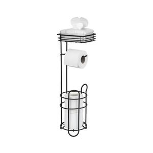 WENKO 71451800 - Držák toaletního papíru 16x59 cm černá 71451800 obraz