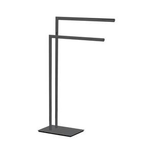 WENKO 71555800 - Stojan na ručníky RECCO 48x80, 5 cm černá 71555800 obraz