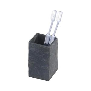 WENKO 17920100 - Kelímek SLATE ROCK 6, 4x10, 5 cm antracit 17920100 obraz