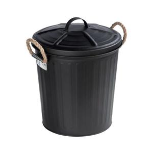 WENKO 24022100 - Koš GARA 24x28, 5 cm černá 24022100 obraz