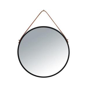 WENKO 24424100 - Zrcadlo BORRONE 40x40 cm černá/stříbrná 24424100 obraz