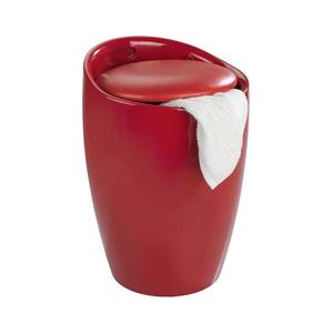WENKO 20624100 - Stolička CANDY 36x50, 5 cm červená/černá 20624100 obraz