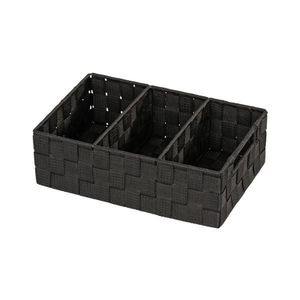 WENKO 20978100 - Organizer ADRIA 32x21 cm černá 20978100 obraz
