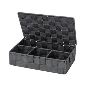 WENKO 24223100 - Koš ADRIA 26x17 cm šedá/antracit 24223100 obraz
