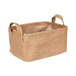 WENKO 64471100 - Koš JUNA 24x17 cm hnědá 64471100 obraz