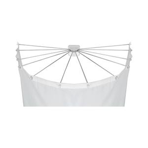 WENKO 23863100 - Sprchový držák 96x72 cm nerez/bílá 23863100 obraz