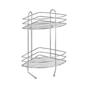 WENKO 15498100 - Rohový regál EXCLUSIVE 23x30, 5 cm lesk. chrom 15498100 obraz