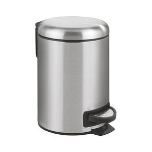 WENKO 22702100 - Odpadkový koš LEMAN 17x25 cm nerez/satin/černá 22702100 obraz