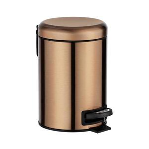 WENKO 24036100 - Koš LEMAN 17x25 cm nerez/měděná/černá 24036100 obraz