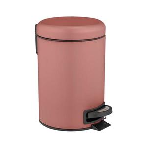 WENKO 25155100 - Koš na odpadky LEMAN 17x25 cm růžová/černá 25155100 obraz
