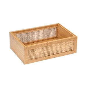 WENKO 25602100 - Tácek do vany ALLEGRE 22x15 cm hnědá 25602100 obraz