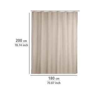 WENKO 20045100 - Sprchový závěs 180x200 cm béžová 20045100 obraz