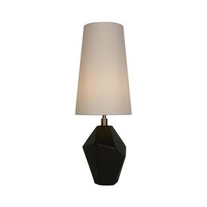 Searchlight EU88250BK - Stolní lampa APEX 1xE27/60W/230V černá/šedá EU88250BK obraz