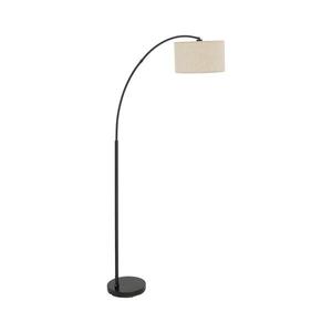 Stojací lampa ZENITH 1xE27/15W/230V černá/béžová 16023 obraz