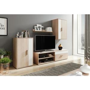 Obývací stěna BRICK dub sonoma/bílá 5905815729267 obraz