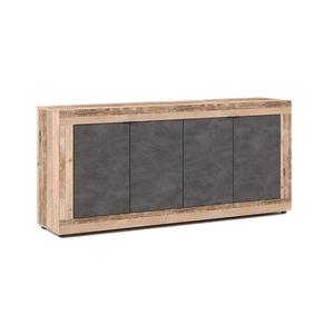 Komoda RUNEA světle hnědá/antracit 5907758729519 obraz