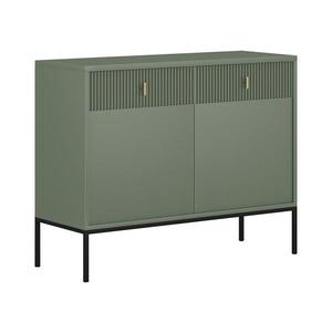 Komoda SUE zelená/černá 5904804554934 obraz