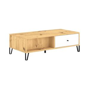 Konferenční stolek SULA dub artisan/bílá 5907758727058 obraz