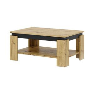 Konferenční stolek LUNO dub artisan/černá 5905815724903 obraz