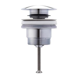 Duravit 50521000 - Umyvadlová výpusť PUSH-OPEN pr. 6, 3 cm lesklý chrom 0050521000 obraz