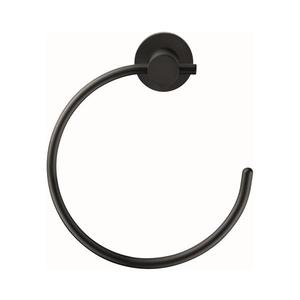 Duravit 99214600 - Nástěnný věšák na ručníky D-CODE matná černá 0099214600 obraz