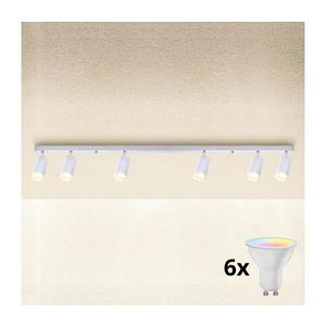Brilagi - LED Stmívatelné bodové svítidlo SELE 6xGU10/6, 5W/230V bílá BG0809+3xAI1829 obraz