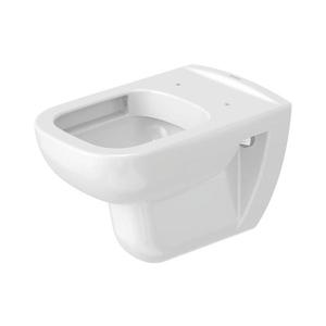 Duravit 25700920002 - Závěsné Rimless WC D-CODE keramika/lesklá bílá 25700920002 obraz