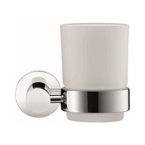 Duravit 99201000 - Nástěnný stojánek na zubní kartáčky D-CODE pravá lesklý chrom 0099201000 obraz