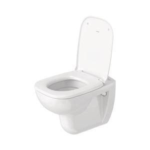 Duravit 45350900A1 - Závěsné WC s prkénkem D-CODE keramika/lesklá bílá 45350900A1 obraz