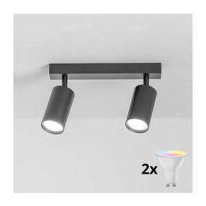 Brilagi - LED Stmívatelné bodové svítidlo SELE 2xGU10/6, 5W/230V černá BG0625+AI1829 obraz