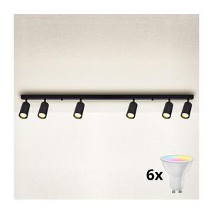 Brilagi - LED Stmívatelné bodové svítidlo SELE 6xGU10/6, 5W/230V černá BG0628+3xAI1829 obraz